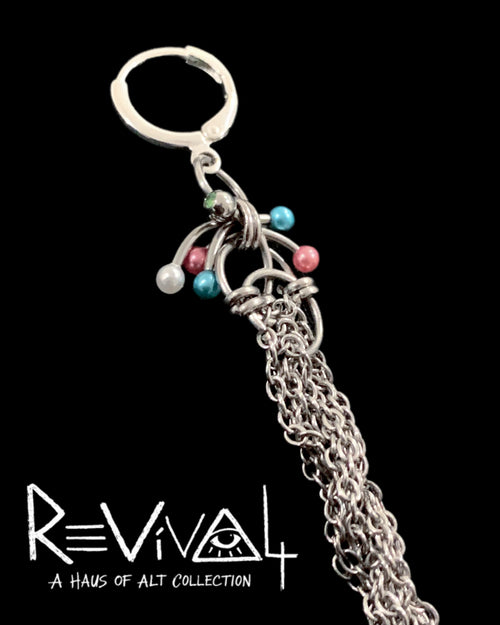 Cathedral Spike Drop Earrings | Punk Cross Jewelry – Haus of Alt