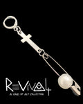 Inner Light Cross Pin Earring | Punk Cross Jewelry – Haus of Alt
