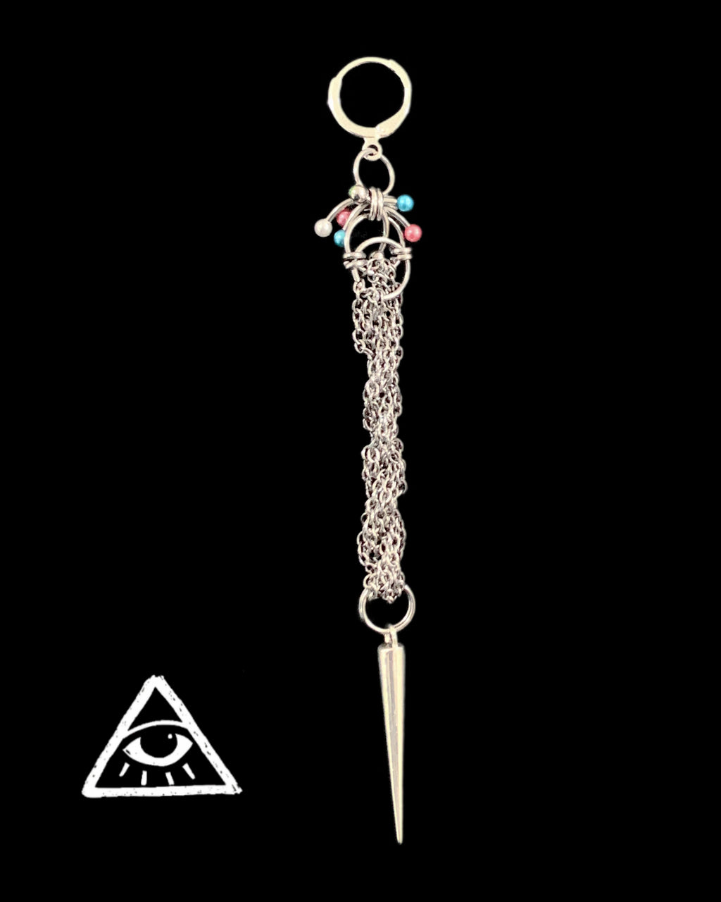 Cathedral Spike Drop Earrings | Punk Cross Jewelry – Haus of Alt