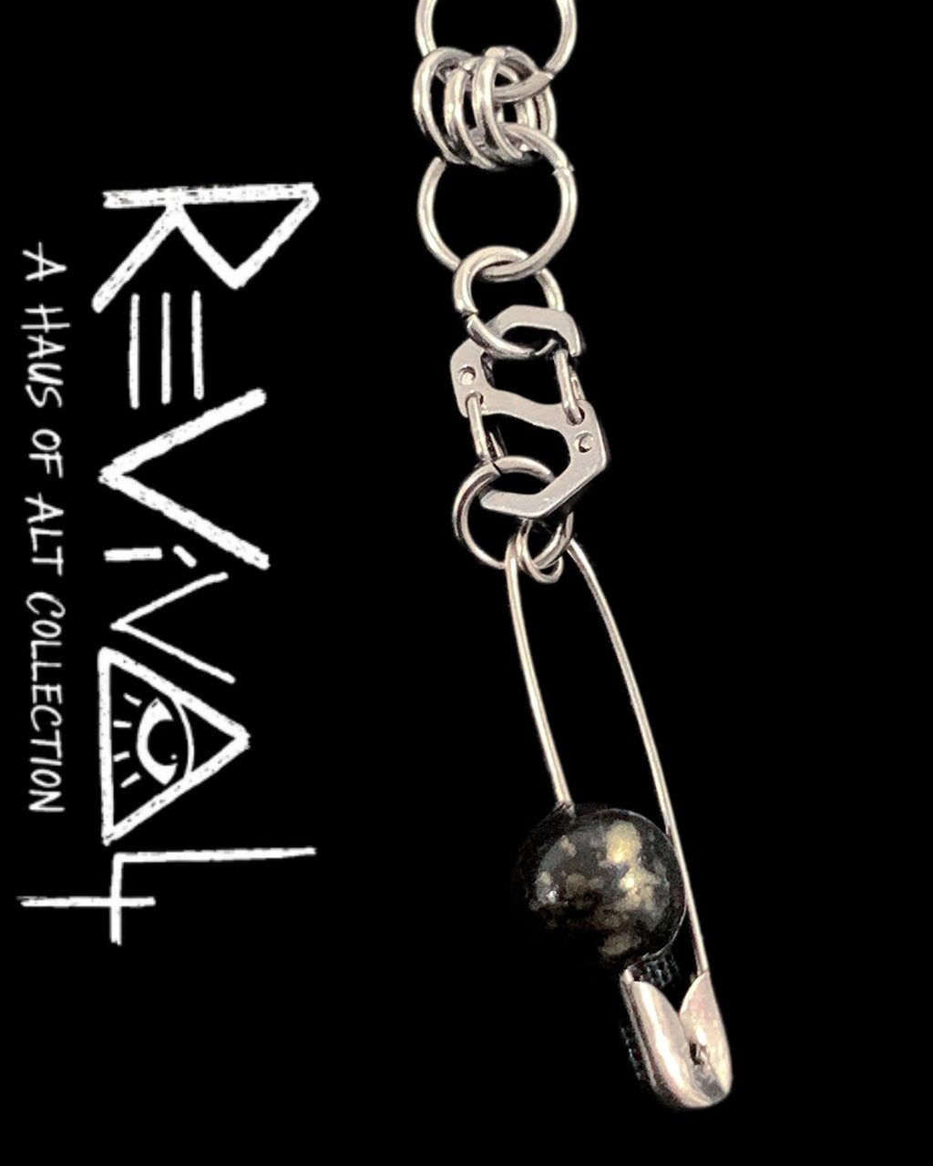 Signal Spike Earrings | Punk Cross Jewelry - Haus of Alt