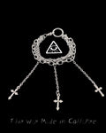 Collapse Ritual Chain Bracelet | Punk Cross Jewelry – Haus of Alt