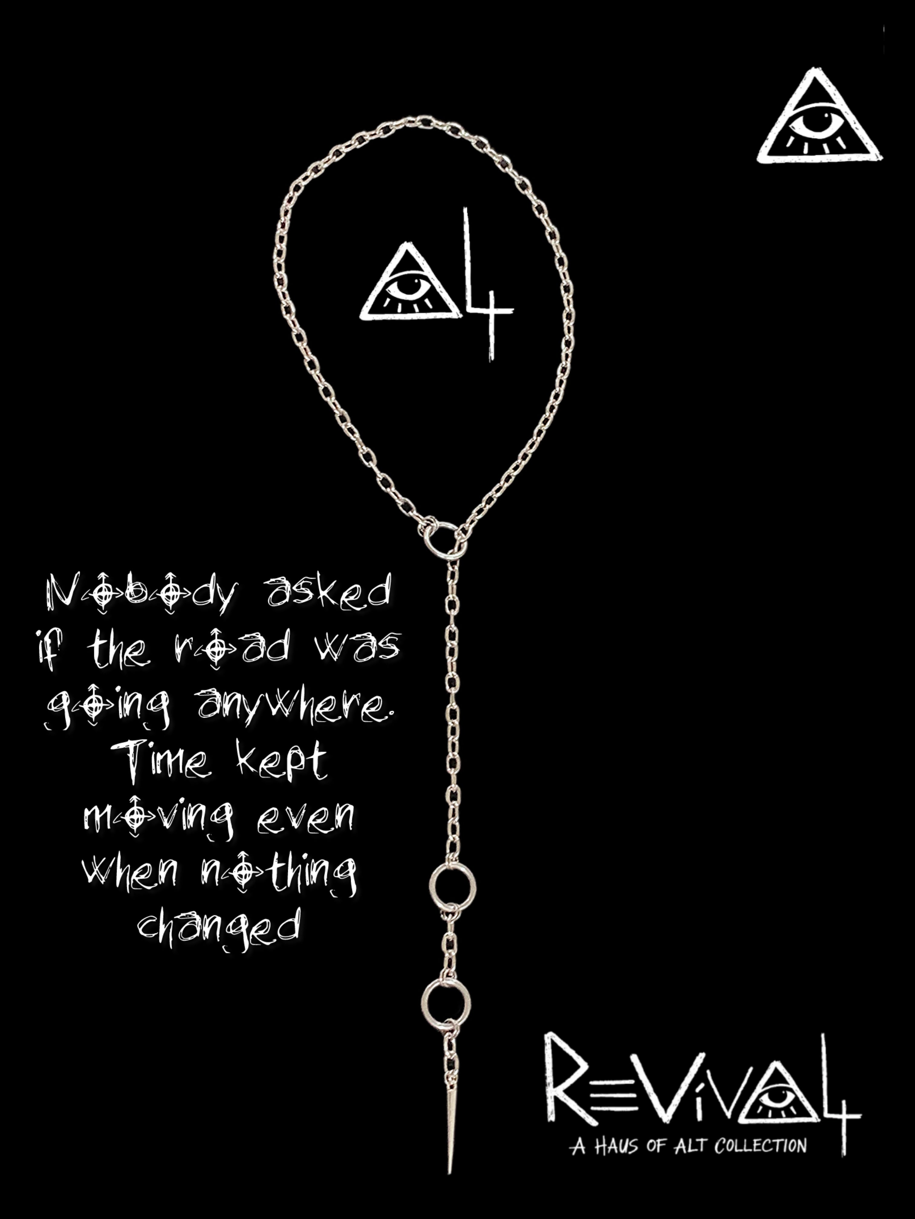 The Offering
Dangling Chain Necklace