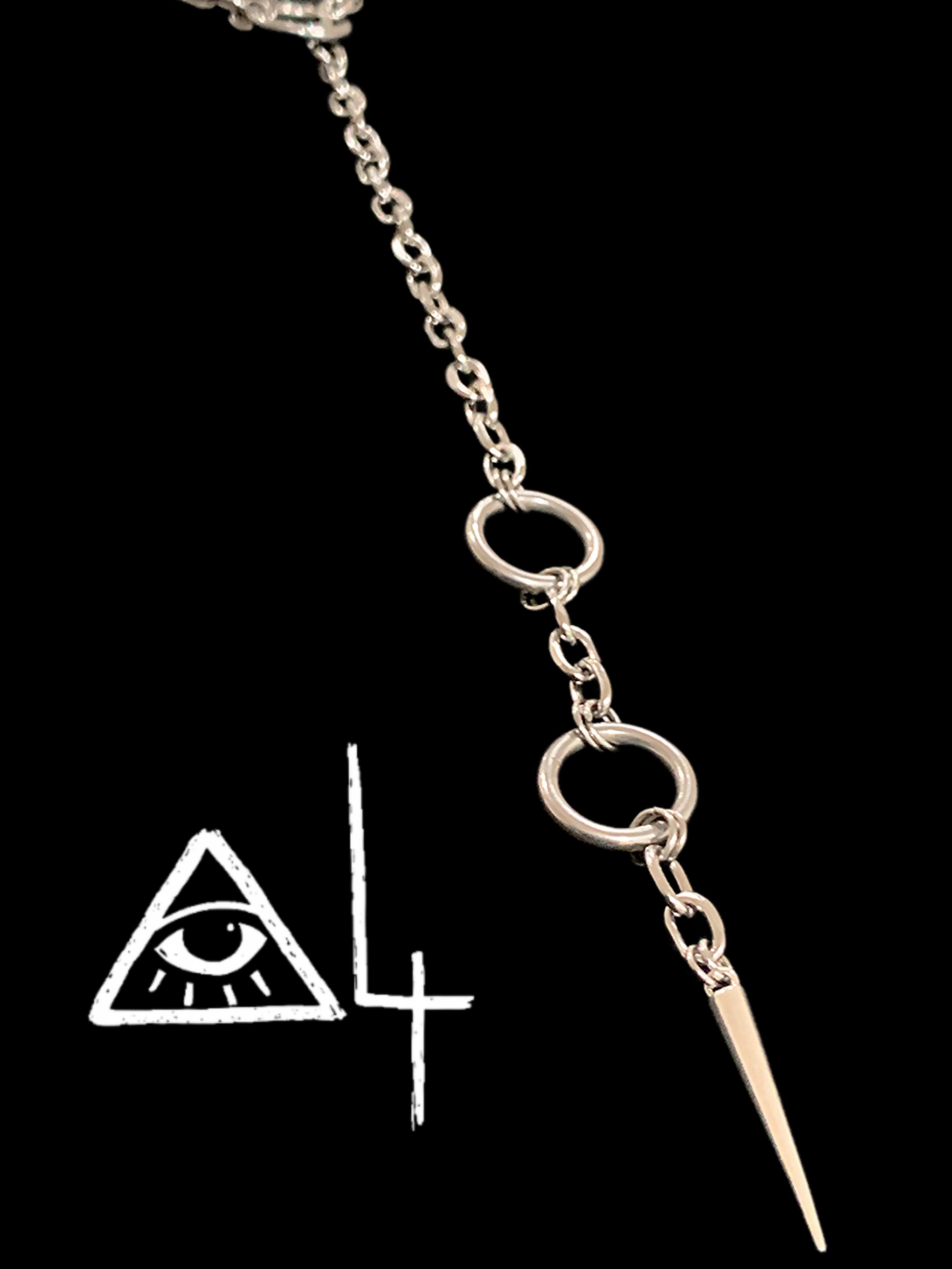 The Offering
Dangling Chain Necklace