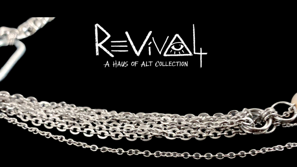 Broken Halo Choker | Punk Cross Jewelry – Haus of Alt